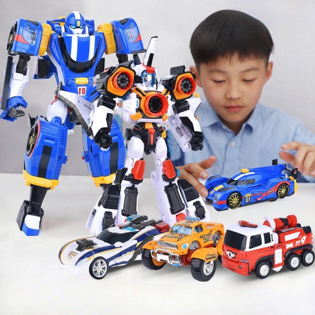 Galaxy Detectives Tobot Transformation Car to Robot Toy Korea Cartoon ...