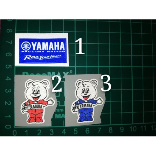 Sticker Kecil Yamaha Pantul Reflect Print Motor | Shopee Philippines
