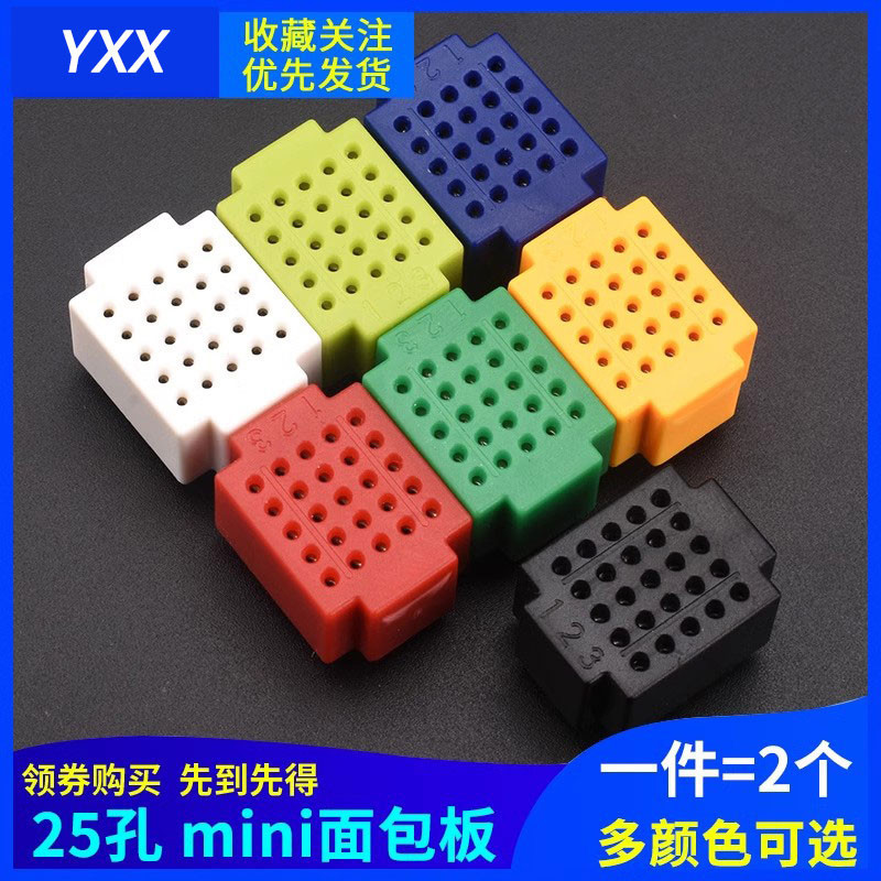 Senza Saldatura 10 Breadboard Mini Da 25 Punti – Per Prototipi Senza Saldatura Bianche Ideali Per Arduino E D 808428 - Foto 12
