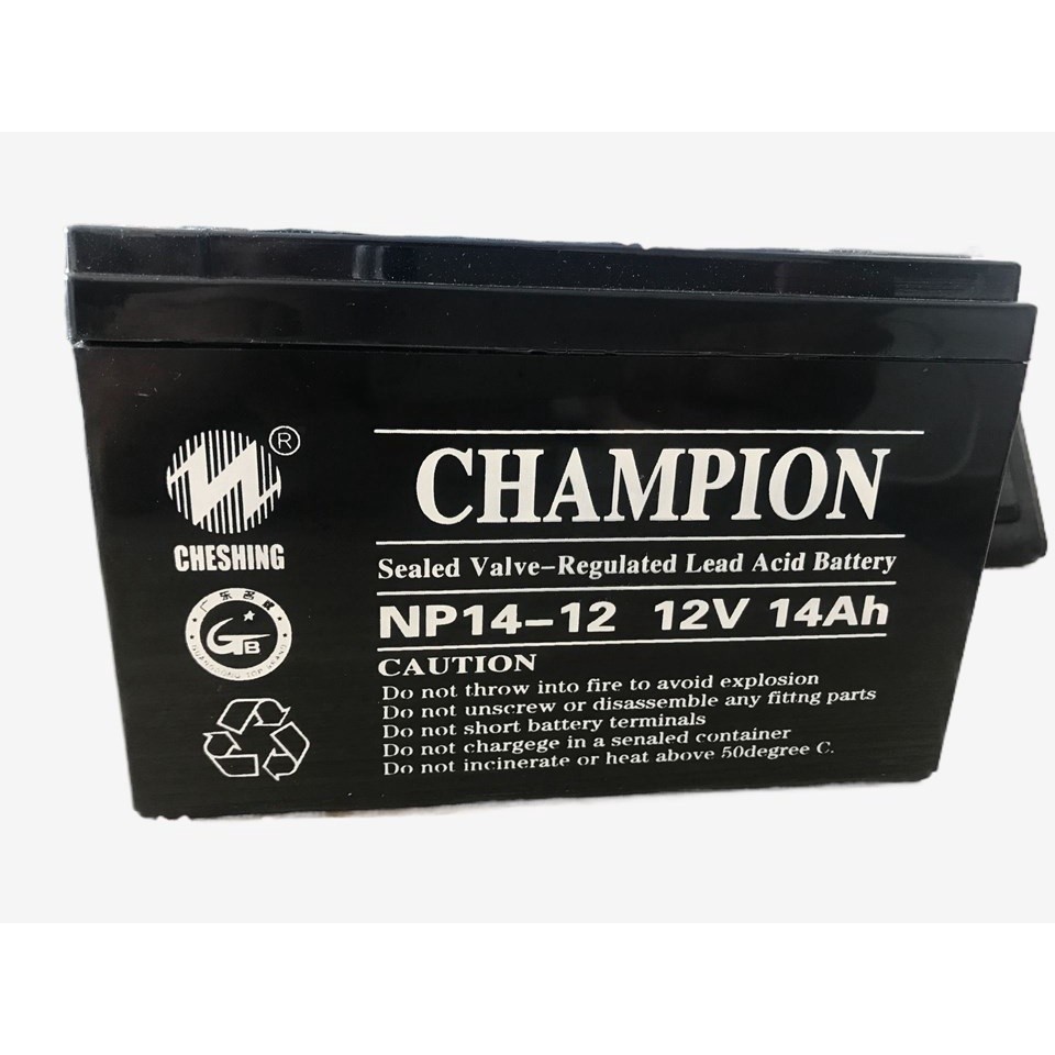 ☋CHAMPION battery NP14-12 (12V14AH) Schindler 3300 elevator emergency ...