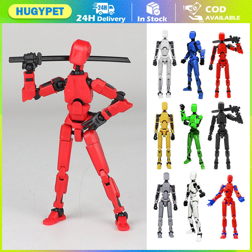 Jointed Movable Action Figures Shapeshift Robot 3D Printed Mannequin ...