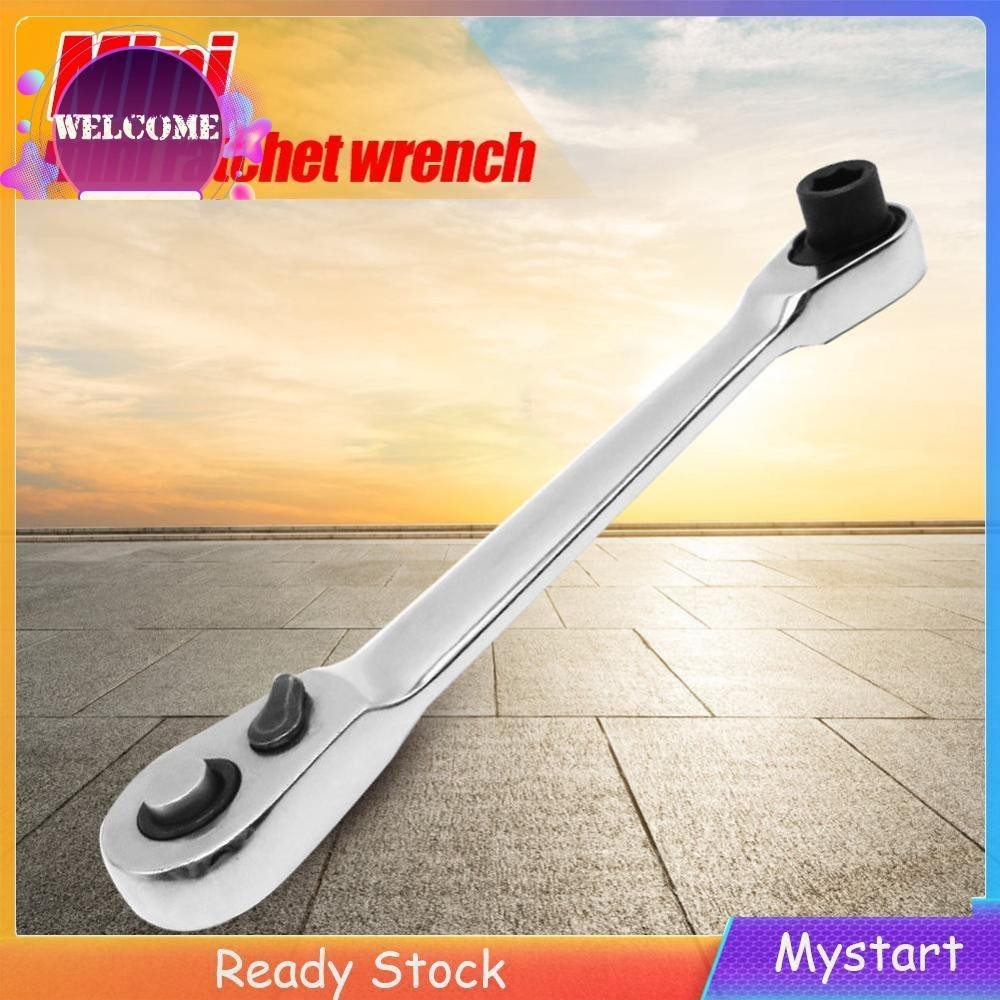 1/4 inch Mini 72 Tooth Ratchet CR-V Socket Spanner Car Repair Tool ...