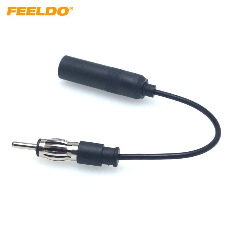 RQ+FEELDO Auto Car Stereo Audio Radio Antenna Adapter Vehicle AM/FM ...