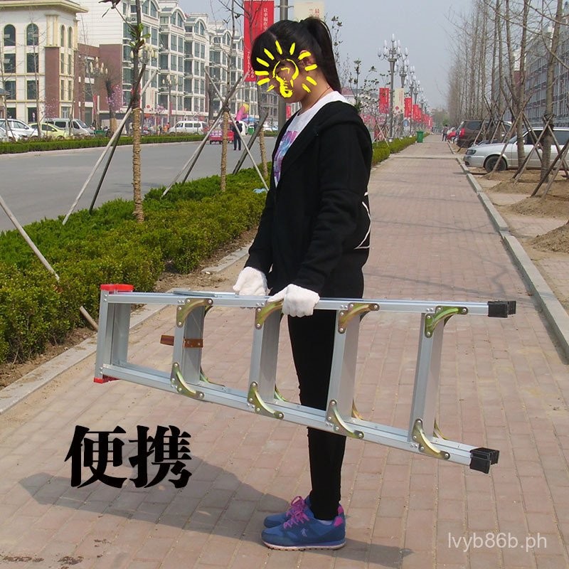 Lead Alloy Human Gold Ladder Household Thickened Simple Folding Small ...
