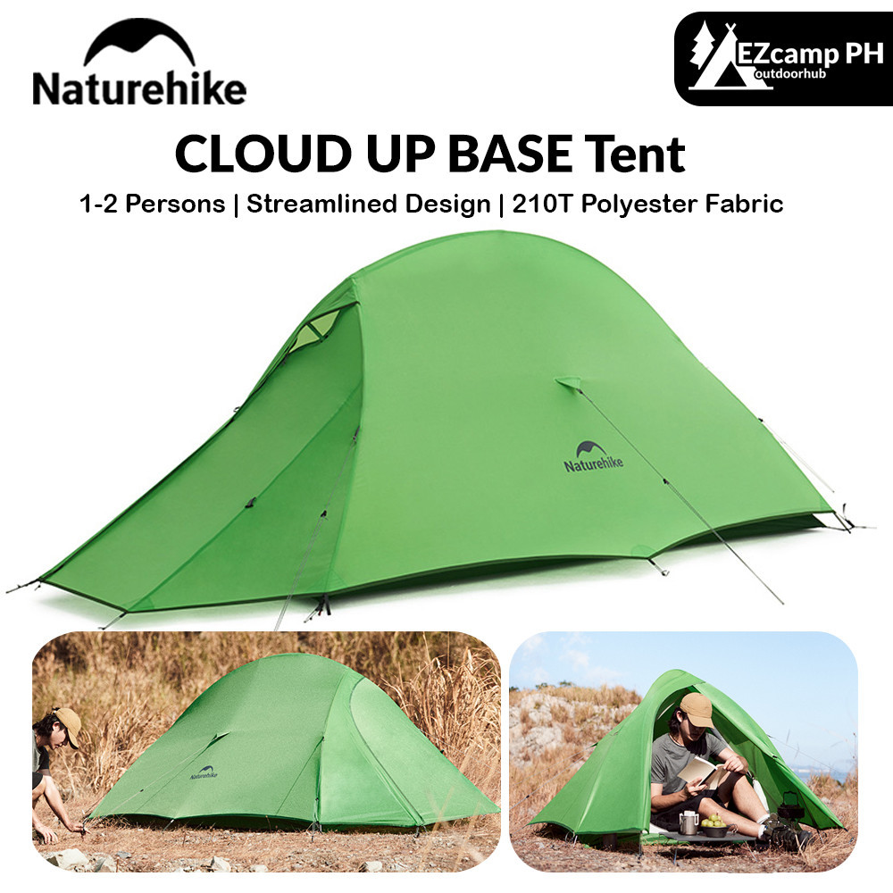 Naturehike Cloud Up Base Tent Portable Ultralight Double Layer 1-2 ...