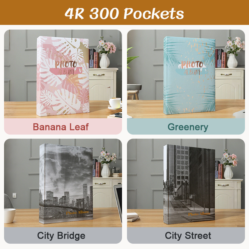 【Ship in 12h】Writeable Photo Album Book for Memories 4R 200/300 Insert ...