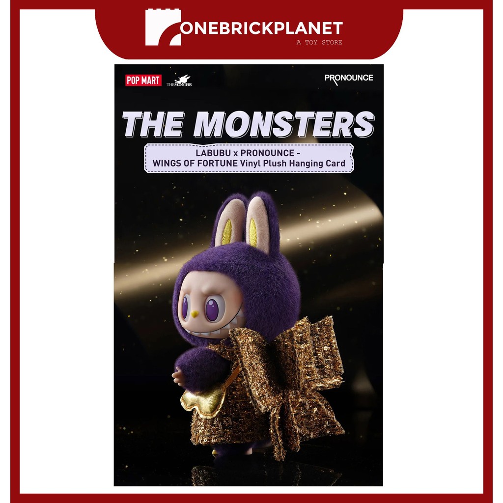 POP MART Labubu x Pronounce - Wings of Fortune Plush | Shopee Philippines