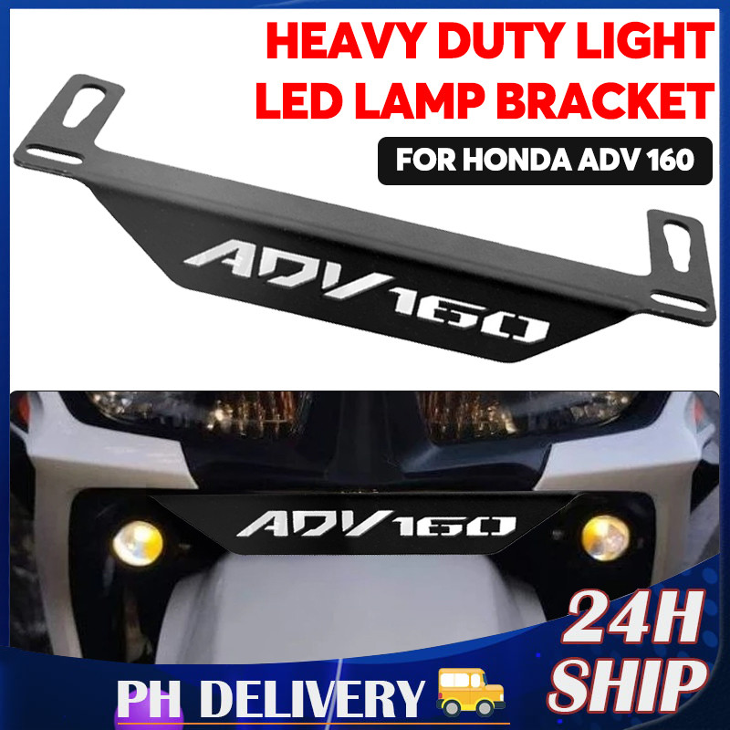 ADV 160 LED BRACKET MATTE BLACK MINI DRIVING LIGHT SUPPORT BRACKET FOR ...