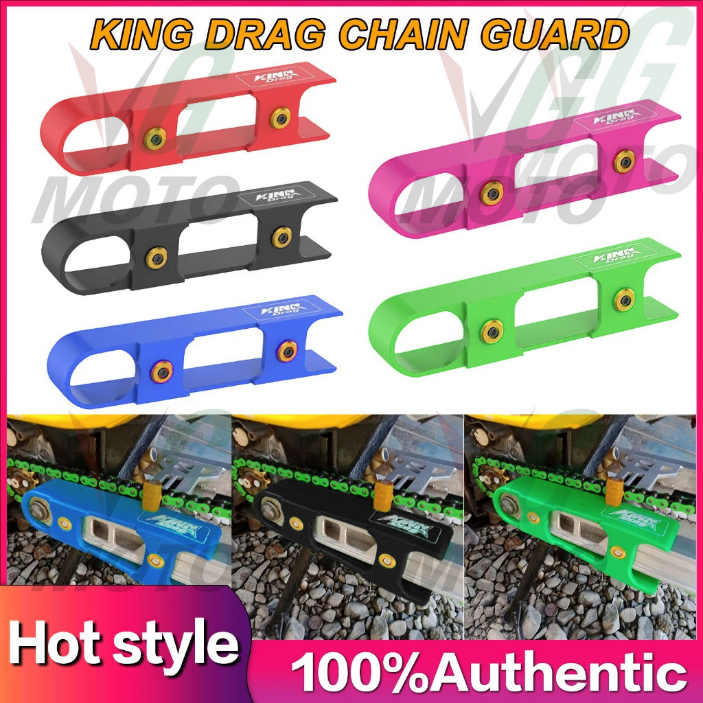 King Drag Rubber Chain Guard V2 Universal For LC150 / Raider150 ...