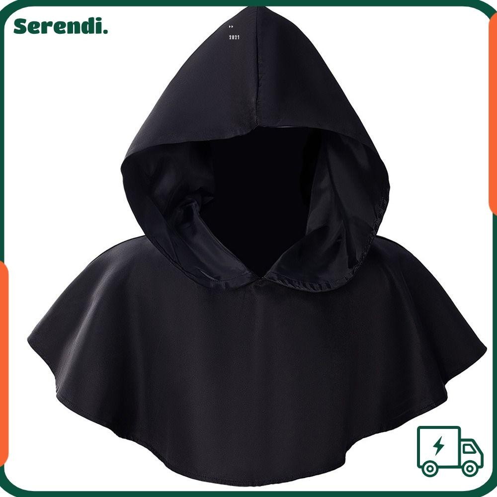 Serendi Death Cowboy Hat, Winter Neck Warmer Daily Wear Preacher Hooded 