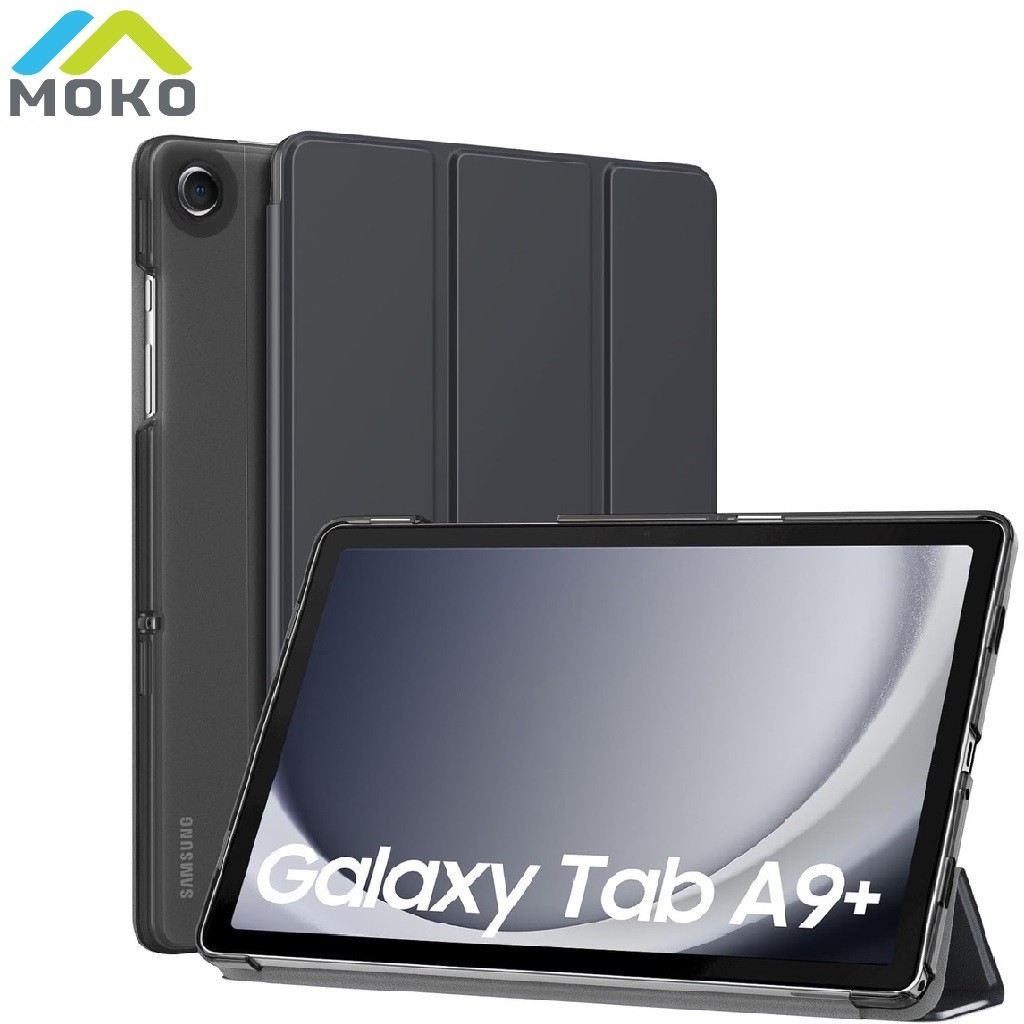MoKo Case for Galaxy Tab A9 Plus 11 inch 2023, Slim Stand