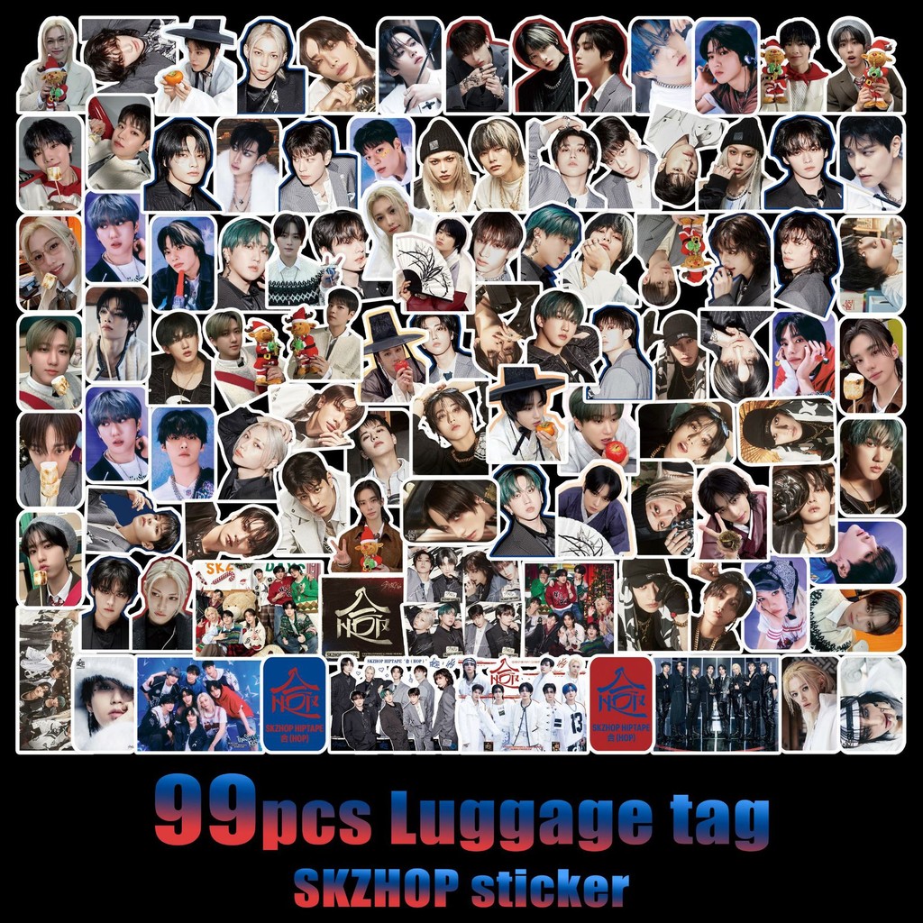 90-102pcs/set STRAY KIDS Stickers Perfect Day 5-STAR MAXIDENT