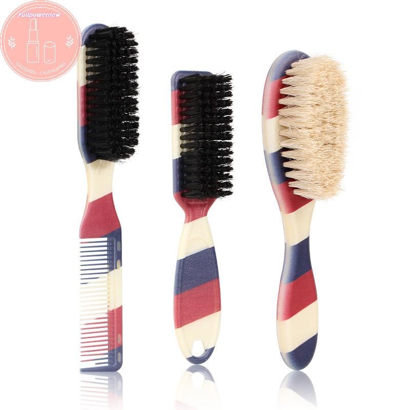 fullpower Double-sided Professional Barber Neck Brush Comb Shaving ...
