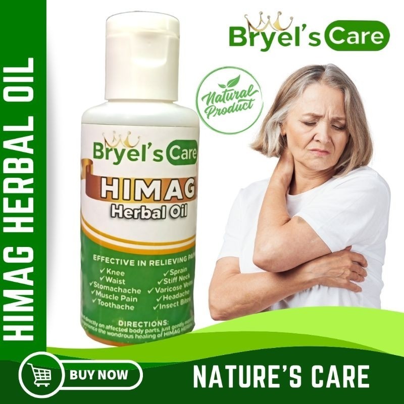 Himag Herbal Oil 30ml for Muscle Pain-Paghilot pangmasahe, massage oil ...