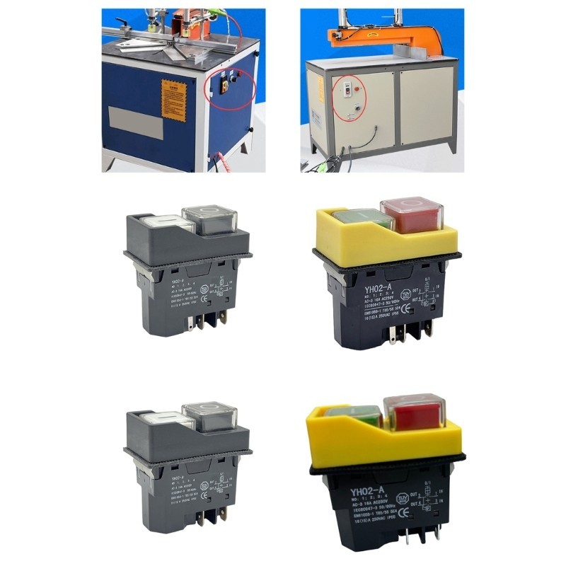 Yao Waterproof Push Button Switches 250V 6A