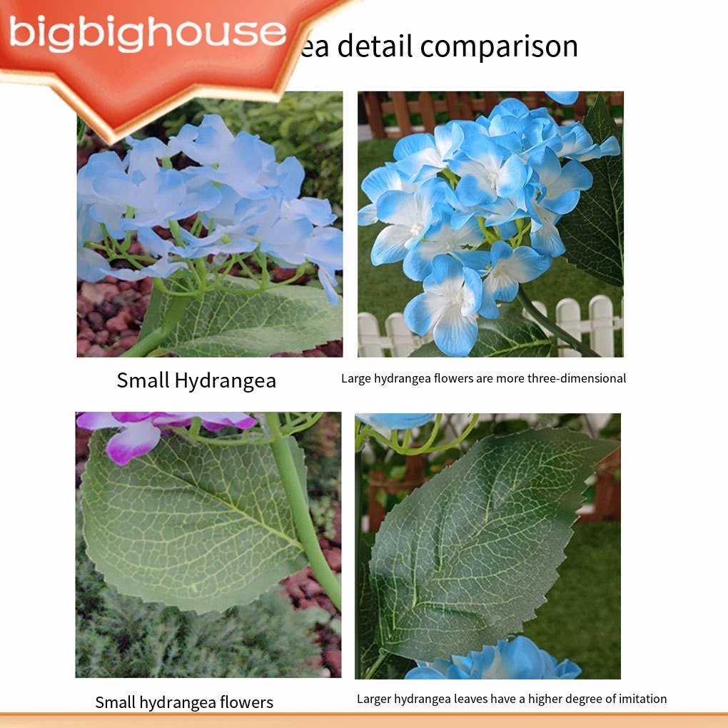 Stainless Steel Solar Powered Hydrangea Flower Lights Free Solar ...