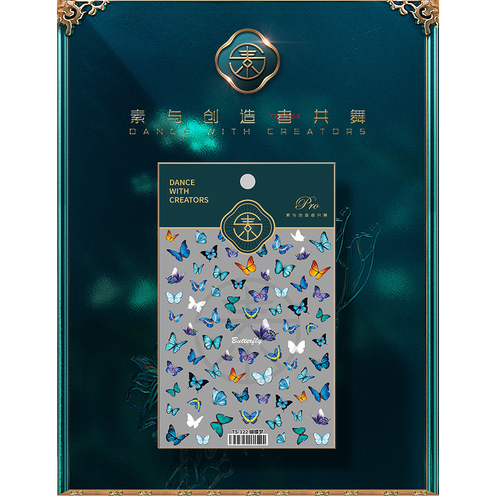 Tensor New Craft Thin Tough Manicure Sticker Thin Transparent Adhesive ...