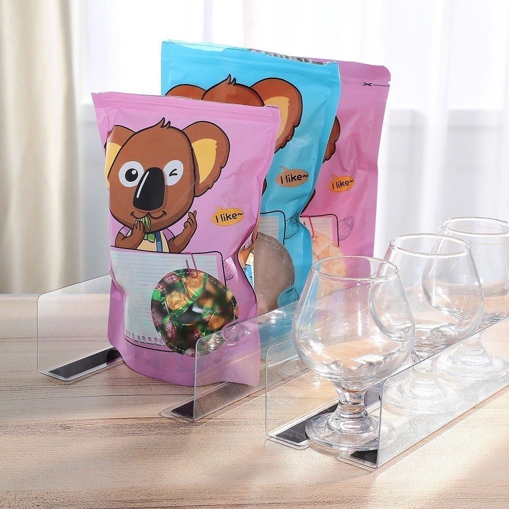 L-shaped PVC Commodity Divider 25cm Supermarket Shelf Separators ...
