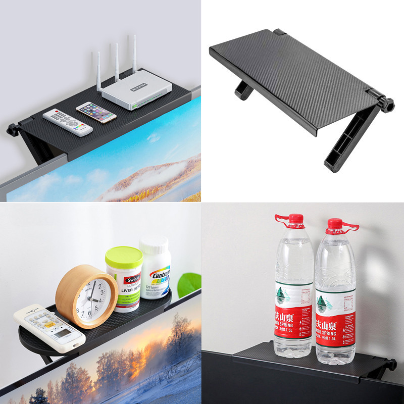 TV Set-Top Box Rack Punch-Free Router Storage Box Wall-Mounted Wireless ...