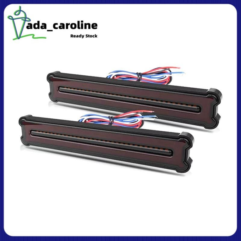 【Ada_Caroline】Rectangular LED Tail Light Bar Brake Indicator Rear ...