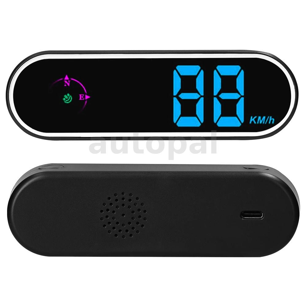 Car Head Up Display GPS Digital Speedometer with Color LED Display ...