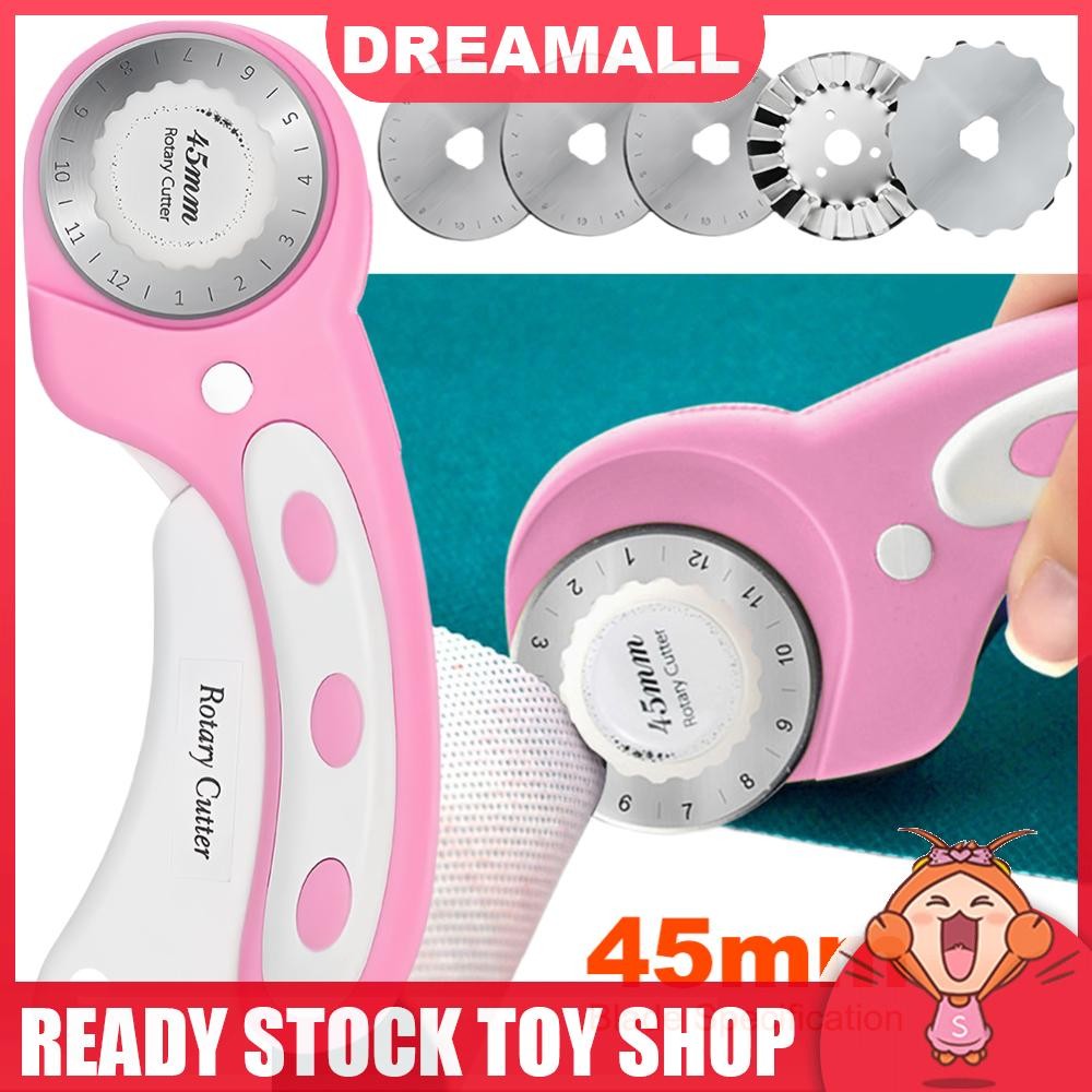 Ergonomic Handle Rolling Cutter 5 Replacement Blades Perforating Rotary ...