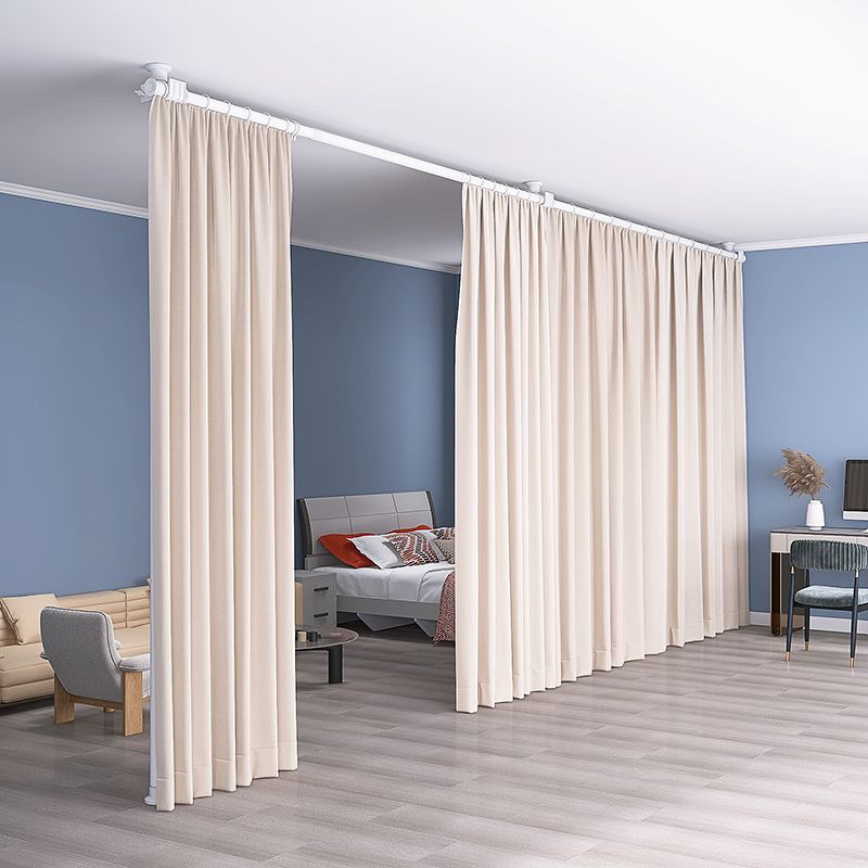 Floor-to-Ceiling Partition Screen Living Room Curtain Blocker Bedroom ...