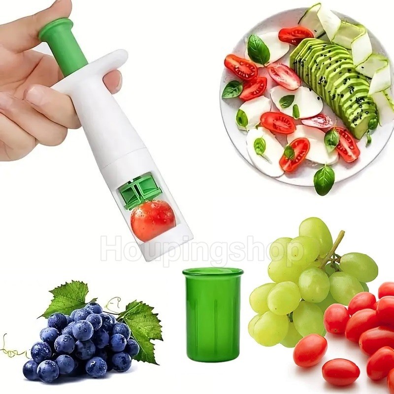 Grape Slicer Small Fruits Cutter Grape Splitter Salad Tools For Kids ...