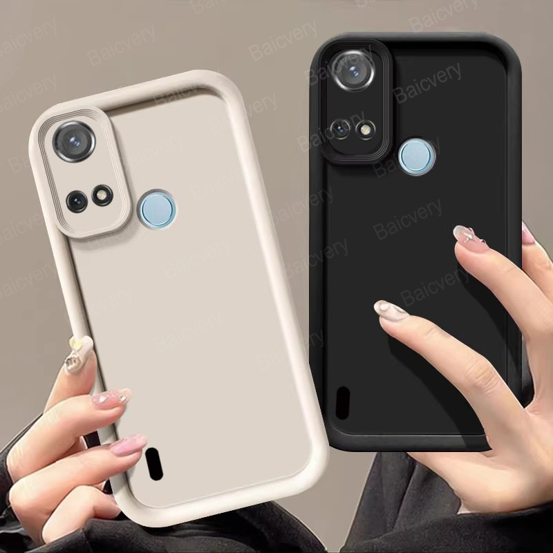 itel A49 Play A631L Casing Silicone Phone Case TPU Back Cover Shell Covers  Camera Lens Protective Bags