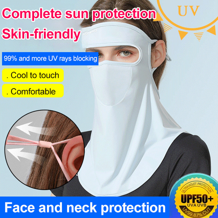 Sunscreen Cap Ice Silk Sunscreen Hood Upgraded No Trace Model Small ...