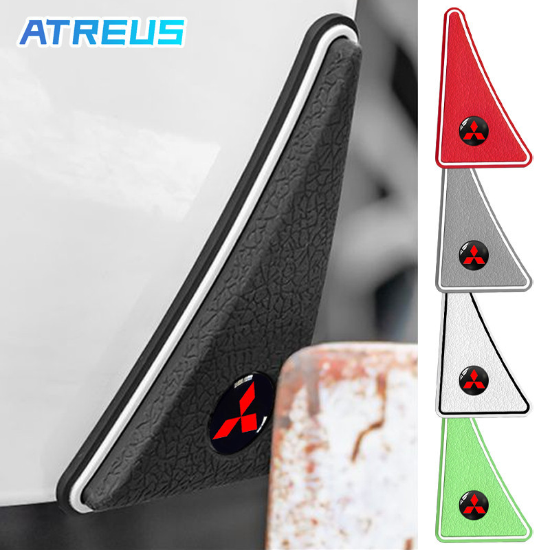 1 Pair  Black Car Door Corner Cover Sticker Anti-Scratch Protector Accessories - Foto 12