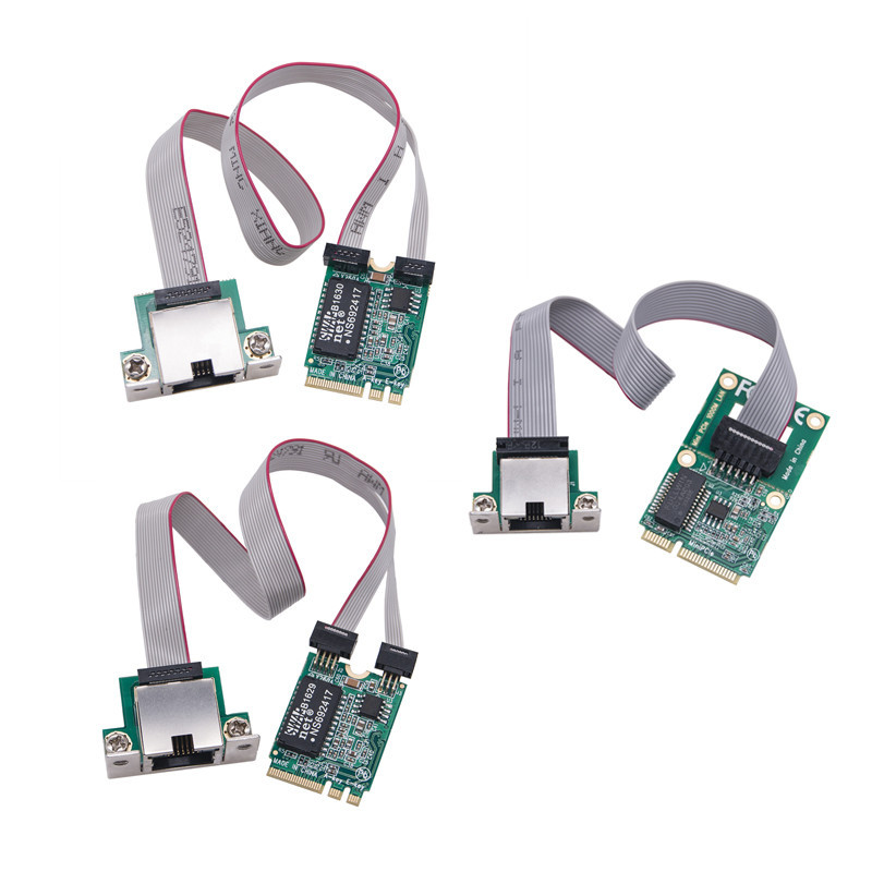 M.2 A+E/Mini PCI Express Gigabit Ethernet Network Adapter I210AT Chip ...
