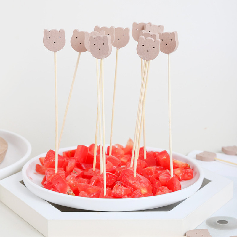 100PCS Christmas Cocktail Picks, 4.7 Inch Christmas