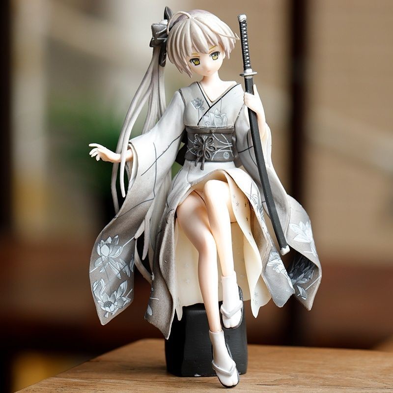 Anime Yosuga No Sora Sora Hand-Made Peripheral Kimono Kasugano Sora ...