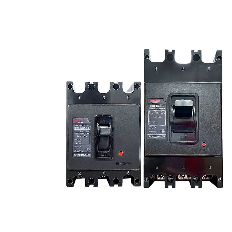 ღDelixi plastic case circuit breaker CDM10-100A150A200A250A400A/3300 ...