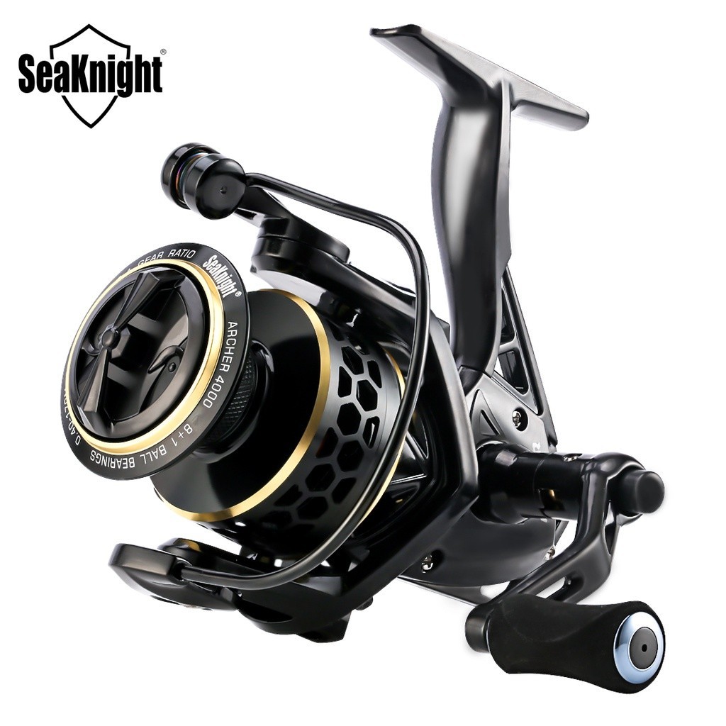 Rr+`seaknight Archer 5.2:1 4.9:1 Spinning Reel Max Drag 13kg 8 1bb Carp 