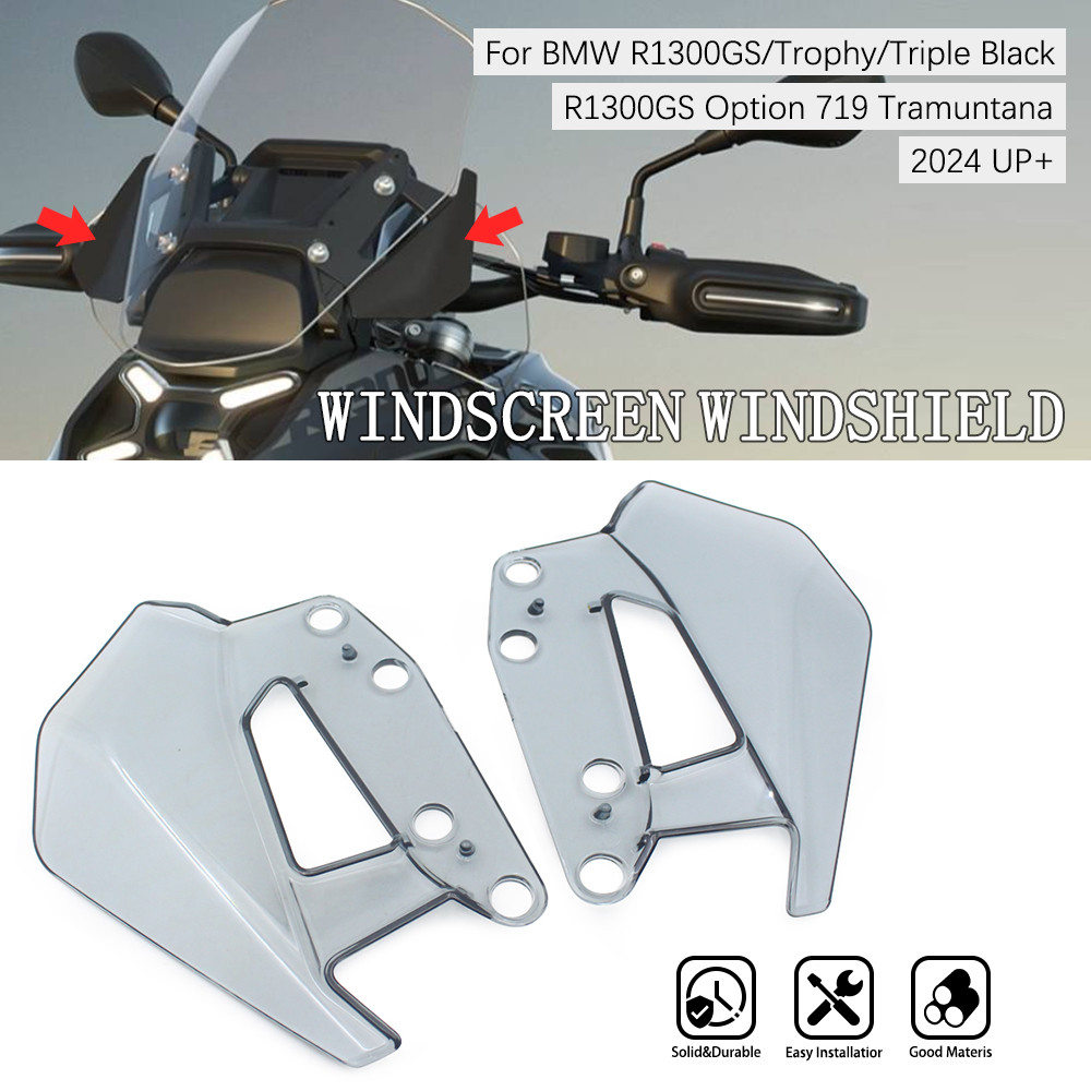 Motorcycle Spoiler Windscreen Windshield Side Wind Deflector for BMW ...