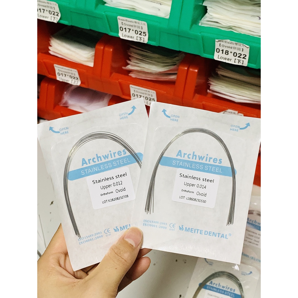 【10pcs/pack】Stainless steel rectangular Archwires （Complete model ...