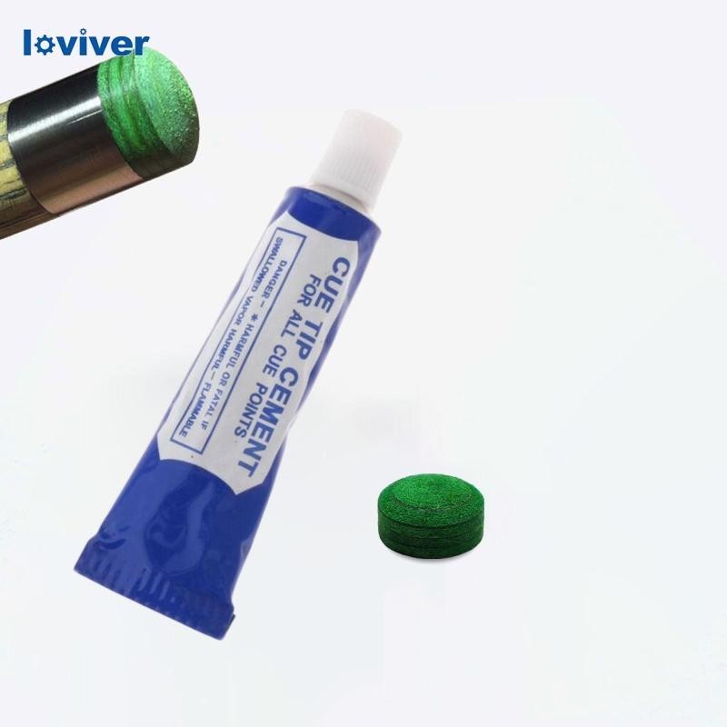 [Loviver] Pool Cue Tip Glue Set Repair Tools for Indoor Game