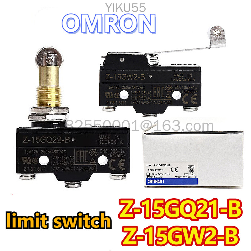 Brand New in Box Omron Z-15GW22613-B Micro Switch
