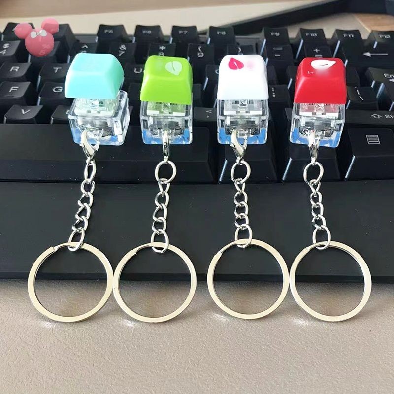S Accumulator Key Chain Electronic Wooden Fish Keycap Decompression ...