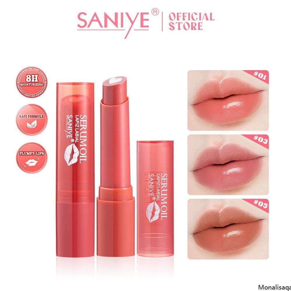 SANIYE Whitening Lip Glaze Do Not Pull Dry Water Proof Lip Glaze Sweat ...