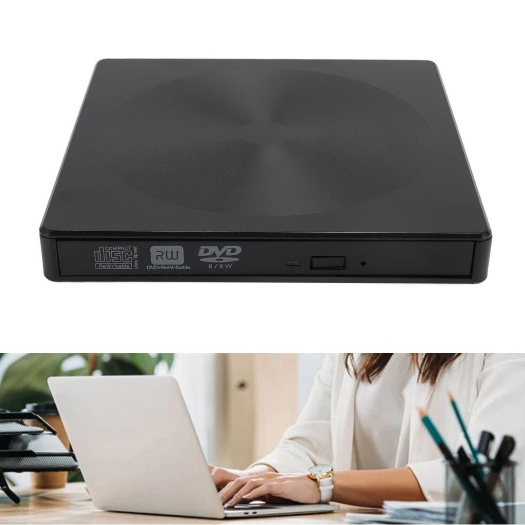 Bamaxis Optical Drive Enclosure 5Gbps External CD DVD BD Portable for ...