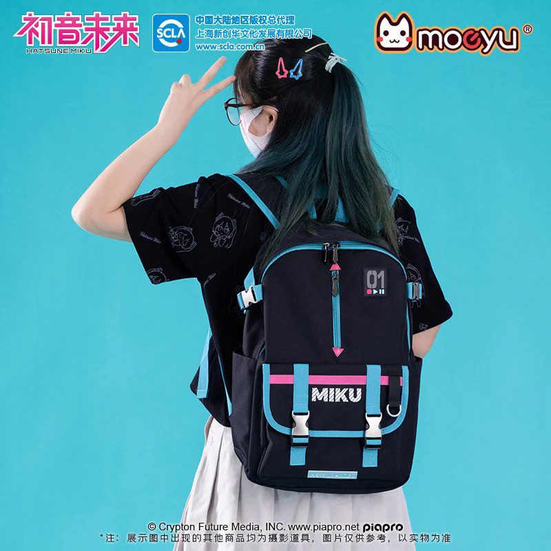 NEW Moeyu Vocaloid Backpacks for Women Miku Bag Men's Backpack Anime ...