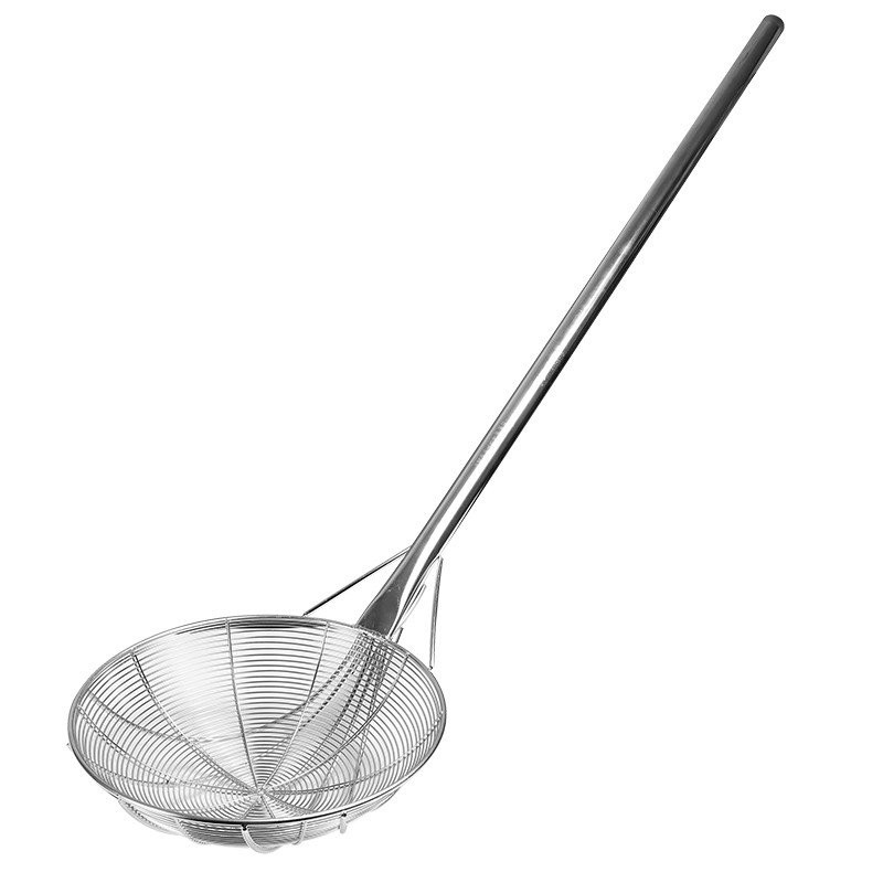 304 Stainless Steel Long Handle Large Colander Strainer Thickened Wire ...