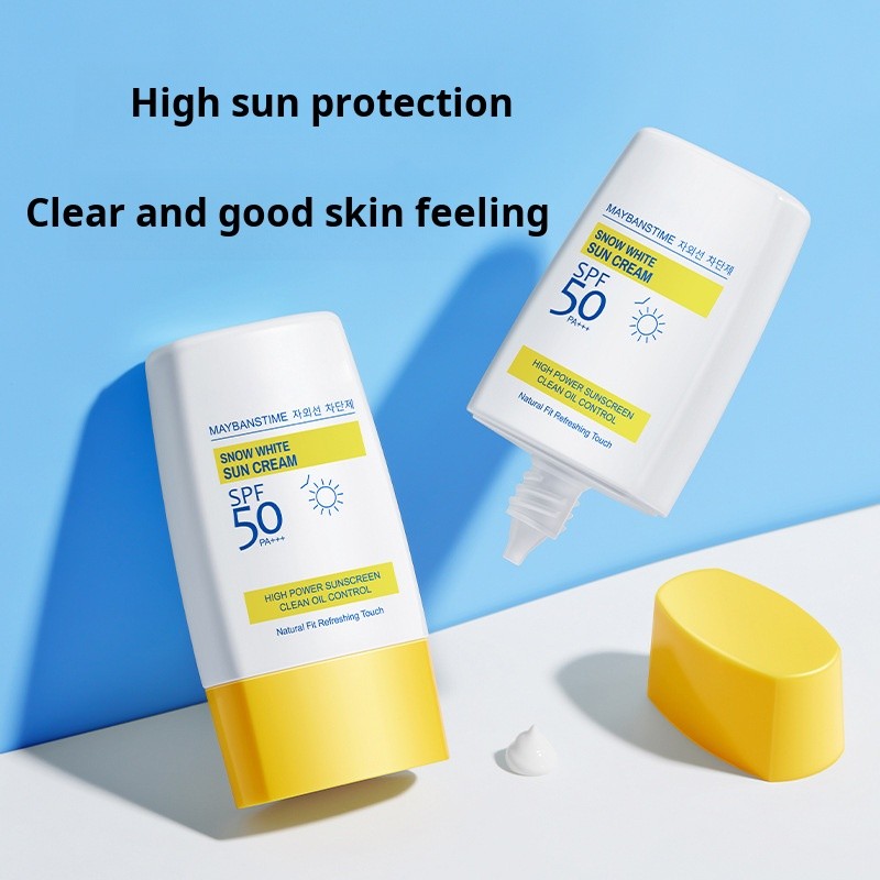 High power sunscreen lotion waterpermeable whitening antiUV snow skin ...