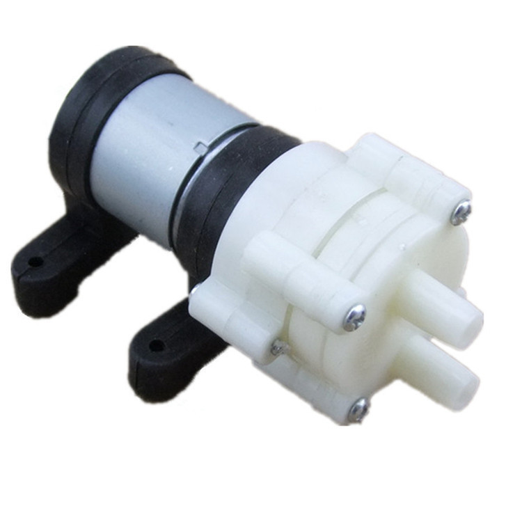 DC6-12V R385 Aquarium Fish Tank Round Water Air DC Diaphragm Pumps ...