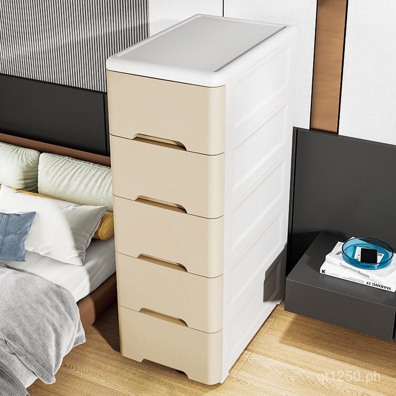 Gap/Kitchen Narrow Side Cabinet Bathroom Drawer Bedside37cm/Storage ...