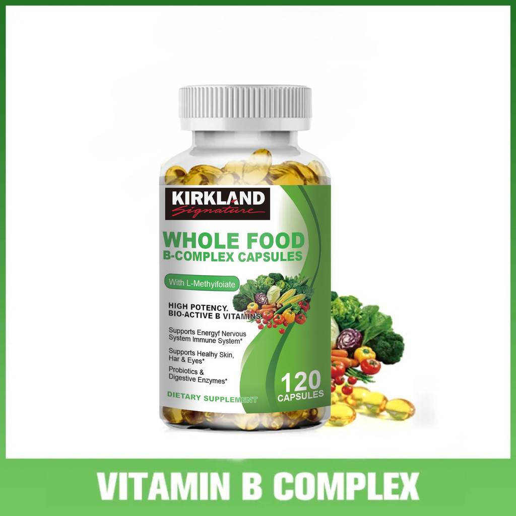 KIRKLAND Vitamin B Complex Capsule Supports Better Moods Energy