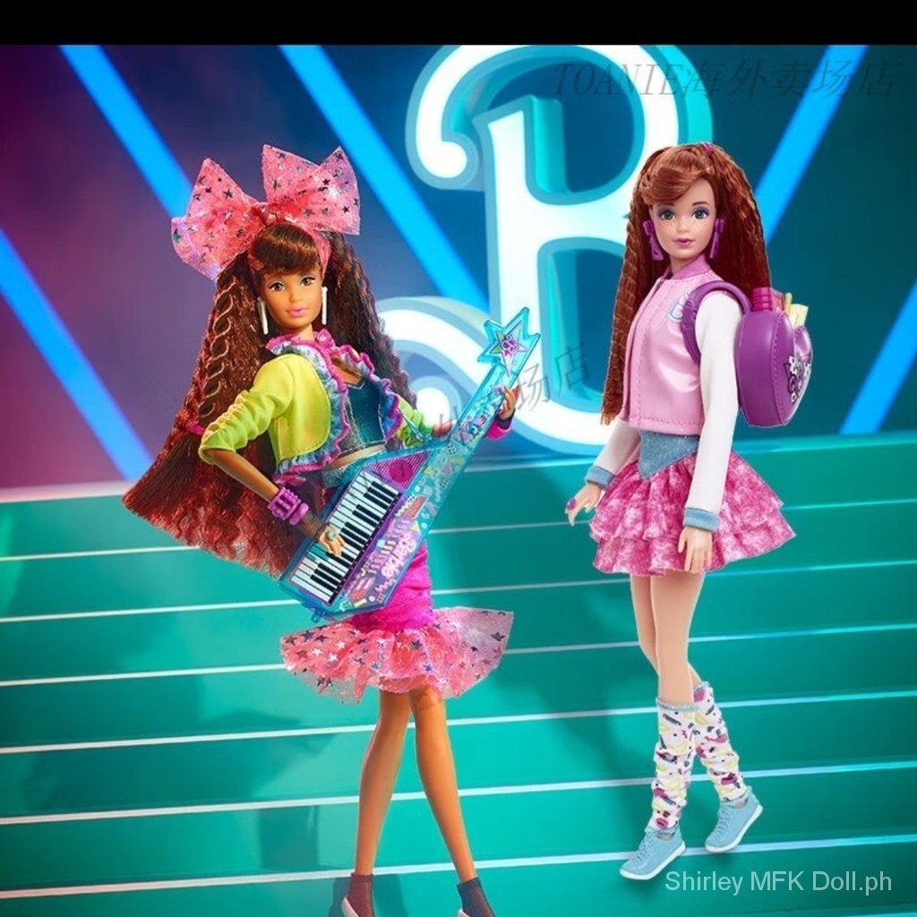 Retro Style Barbie Doll Collection Rock Girl Girl Toy Replica Gift Play